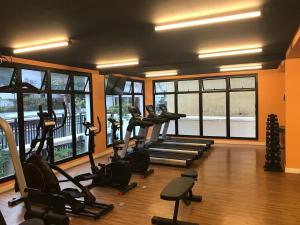 Fitness centrum a/nebo fitness zařízení v ubytování Studios Sampa - Parque Augusta