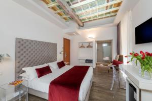 TV a/nebo společenská místnost v ubytování Hotel Navona