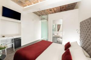 Kuchyň nebo kuchyňský kout v ubytování Hotel Navona + 37 fotografií