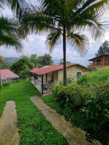 Zahrada ubytování Cabañas 4 Caminos