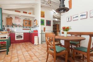 Η κουζίνα ή μικρή κουζίνα στο Casa Sul Mar