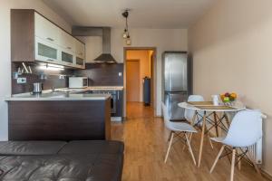 Η κουζίνα ή μικρή κουζίνα στο Apartmán v Aleji