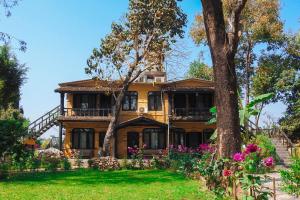 Zahrada ubytování Sapana Village Lodge