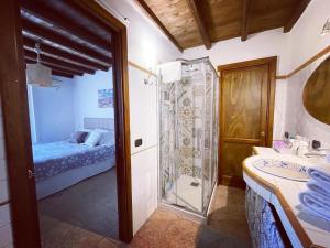 Koupelna v ubytování Kasa Kala Rooms & Apartments