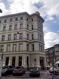 Budynek, w którym mieści się apartament