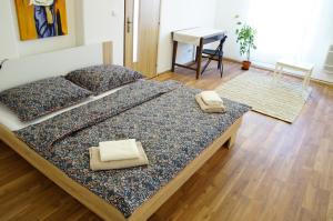 Posteľ alebo postele v izbe v ubytovaní Apartment Porta