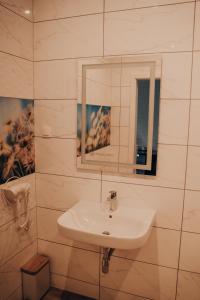 Kúpeľňa v ubytovaní Avangarda