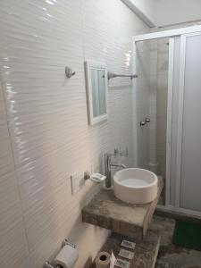 Koupelna v ubytování Hotel San Carlos Yautepec
