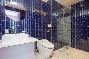 Koupelna v ubytování Elren Hotel Jeju