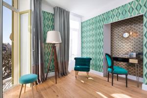 Posezení v ubytování The Jay Hotel by HappyCulture