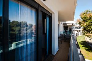 A balcony or terrace at Faro de Garrucha