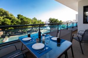 A balcony or terrace at Faro de Garrucha