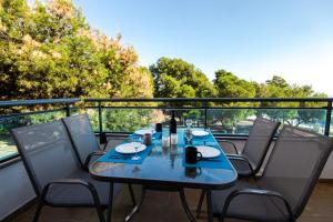 A balcony or terrace at Faro de Garrucha