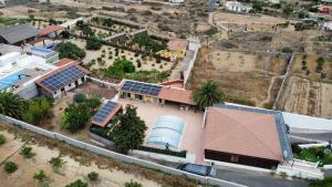 Letecký snímek ubytování Casa Rural con piscina