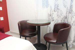 The White House Lodge的休息区