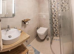 Koupelna v ubytování Holiday House Antica for 6 persons green surroundings of the island of Cres + 24 fotografií