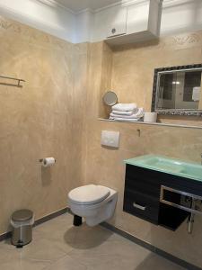 Koupelna v ubytování Hotel Neptun