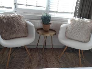 Posezení v ubytování Appartement Zuid 5
