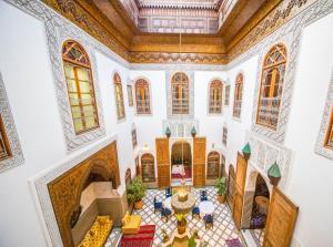 Posezení v ubytování Riad Fes Iline