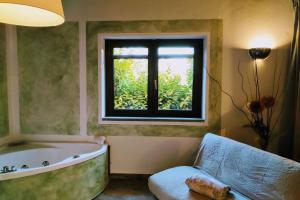 Kúpeľňa v ubytovaní Agriturismo Tenuta Monte La Guardia + 37 fotografií