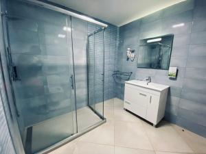 Koupelna v ubytování ApartHotel NhaTerra