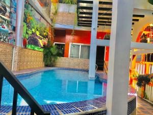 Bazén v ubytování Hotel Marjenny nebo v jeho okolí