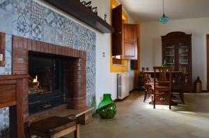 A seating area at B&B La Roverella