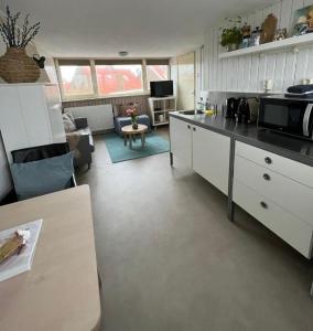 Kuchyň nebo kuchyňský kout v ubytování Appartement Zuid 5