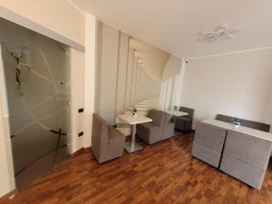 Koupelna v ubytování Bed & Breakfast ospiti a corte