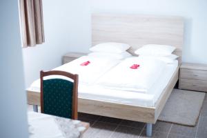 Postel nebo postele na pokoji v ubytování Cáfe 168