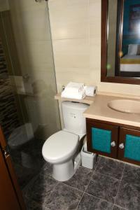 Koupelna v ubytování Hotel Kai Soledad Atlántico
