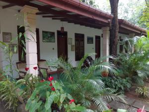 Taman di luar Sigiri Jungle Villa