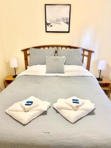 Ένα ή περισσότερα κρεβάτια σε δωμάτιο στο Private Room near Miami Airport - Free parking - 01