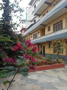 El edificio en el que está la casa de huéspedes