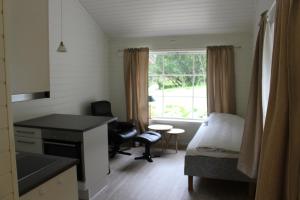 Et opholdsområde på Briksdalsbre Fjellstove