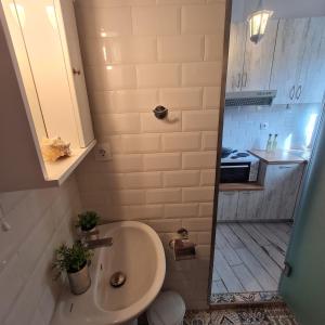 A bathroom at Casa di Martha