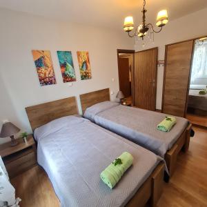 A bed or beds in a room at Casa di Martha