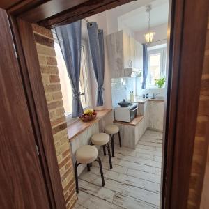 A kitchen or kitchenette at Casa di Martha