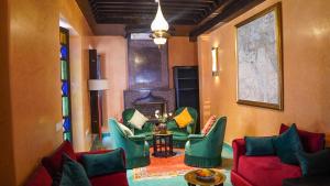 Riad Sultan Suleiman的休息区