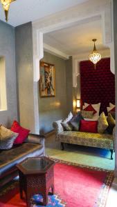 Riad Sultan Suleiman的休息区