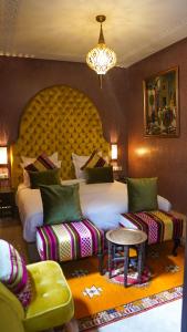 Riad Sultan Suleiman的休息区