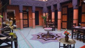 Riad Sultan Suleiman餐厅或其他用餐的地方