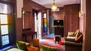 Riad Sultan Suleiman的休息区
