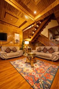 Amarys Boutique Stays Manali的休息区