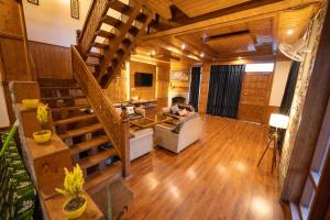 Amarys Boutique Stays Manali的休息区