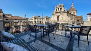 Balkón nebo terasa v ubytování Palazzo Framì