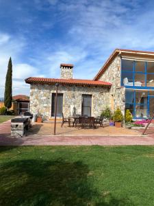 Budova, kde se vila nachází