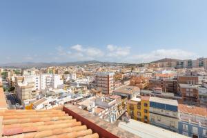 Výhľad na mesto Malaga alebo výhľad na mesto priamo z apartmánu