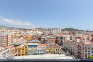 Výhľad na mesto Malaga alebo výhľad na mesto priamo z apartmánu