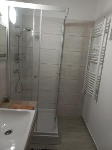 Kúpeľňa v ubytovaní Onix -Orfű Aqua Apartman